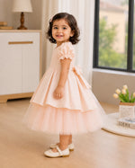 Clara Blush Wrap Dress