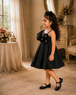 Noelle One-Shoulder Flower Dress