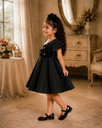 Noelle One-Shoulder Flower Dress